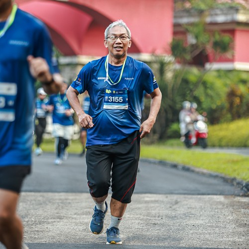 Race photo from BOGORUN 2026