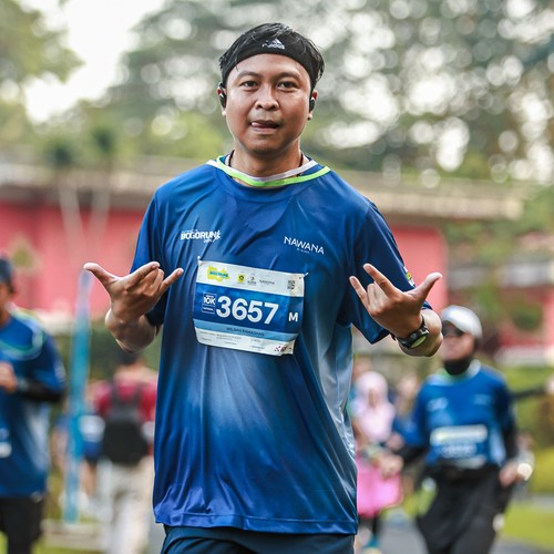 Race photo from BOGORUN 2026
