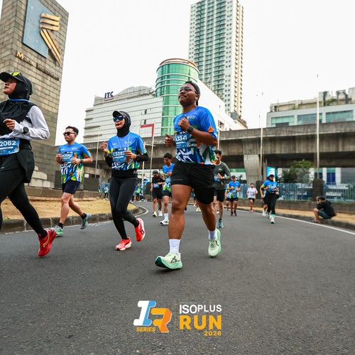 Race photo from ISOPLUS RUN 2026 - JAKARTA