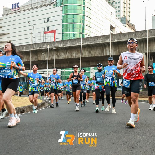 Race photo from ISOPLUS RUN 2026 - JAKARTA
