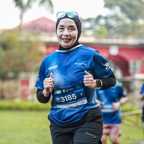 Race photo from BOGORUN 2026