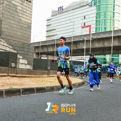 Race photo from ISOPLUS RUN 2026 - JAKARTA