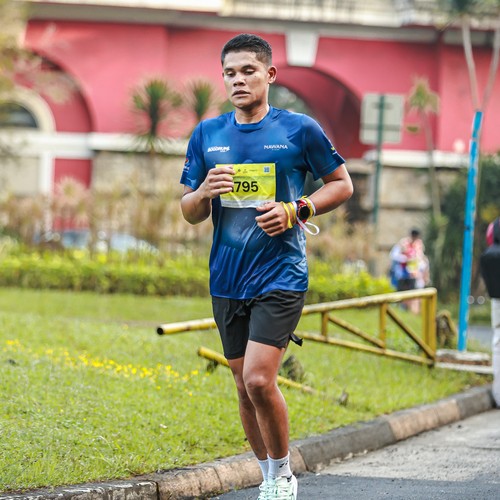 Race photo from BOGORUN 2026
