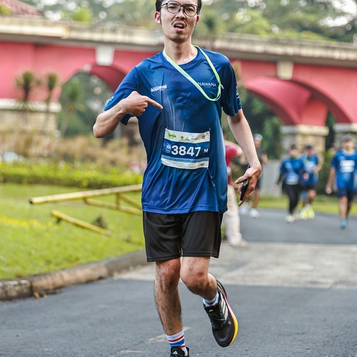 Race photo from BOGORUN 2026