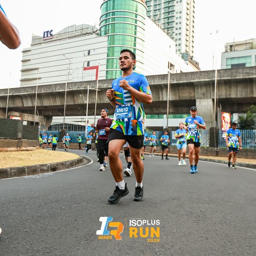 Race photo from ISOPLUS RUN 2026 - JAKARTA