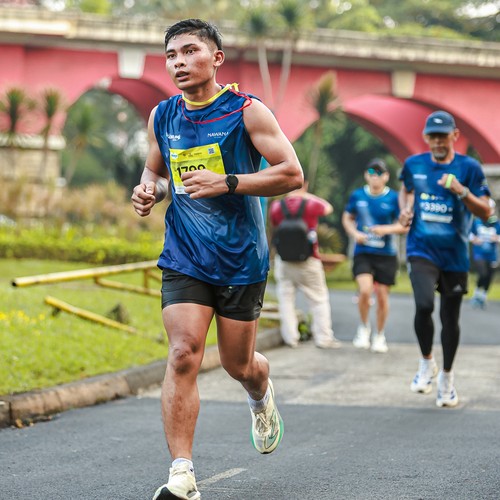 Race photo from BOGORUN 2026