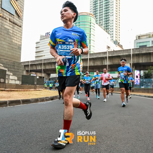 Race photo from ISOPLUS RUN 2026 - JAKARTA
