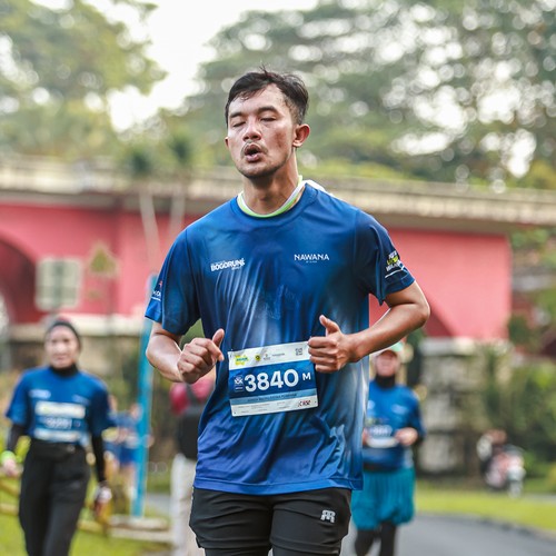 Race photo from BOGORUN 2026