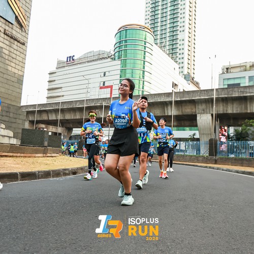 Race photo from ISOPLUS RUN 2026 - JAKARTA