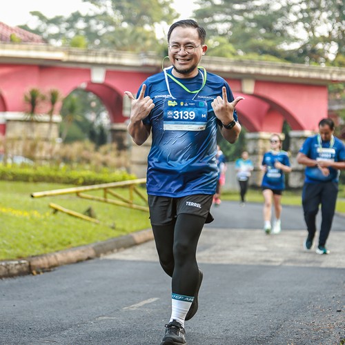 Race photo from BOGORUN 2026