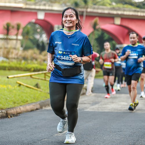 Race photo from BOGORUN 2026