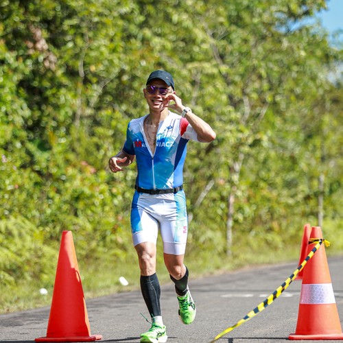 Race photo from Belitung Multisport Festival