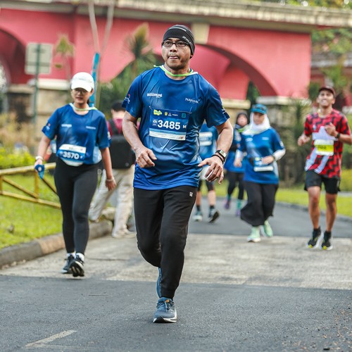 Race photo from BOGORUN 2026