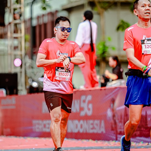 Race photo from SMARTFREN RUN 2026