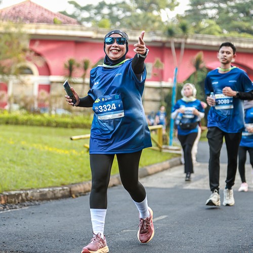 Race photo from BOGORUN 2026