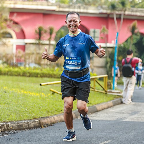 Race photo from BOGORUN 2026