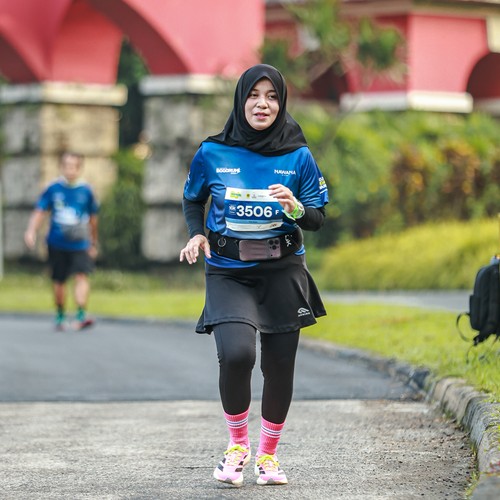 Race photo from BOGORUN 2026