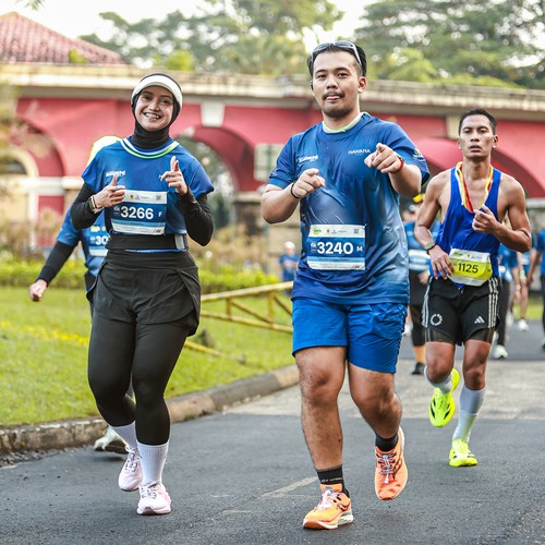 Race photo from BOGORUN 2026