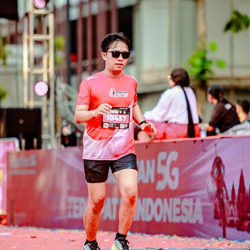 Race photo from SMARTFREN RUN 2026