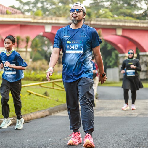 Race photo from BOGORUN 2026