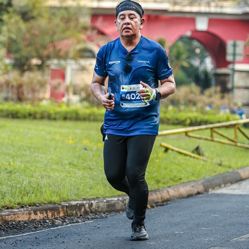 Race photo from BOGORUN 2026