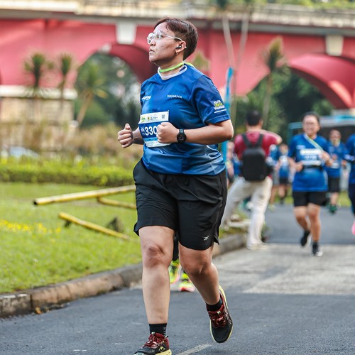 Race photo from BOGORUN 2026
