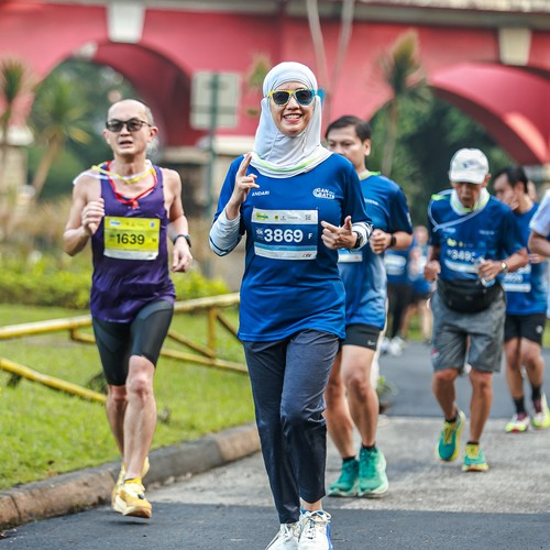 Race photo from BOGORUN 2026