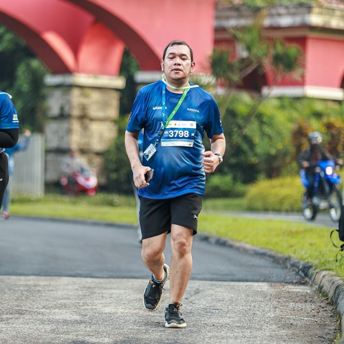 Race photo from BOGORUN 2026