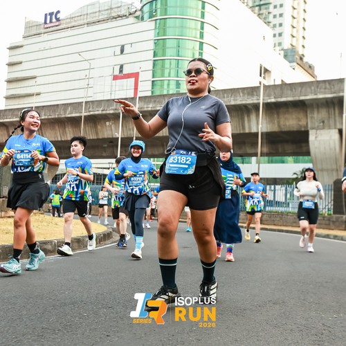 Race photo from ISOPLUS RUN 2026 - JAKARTA