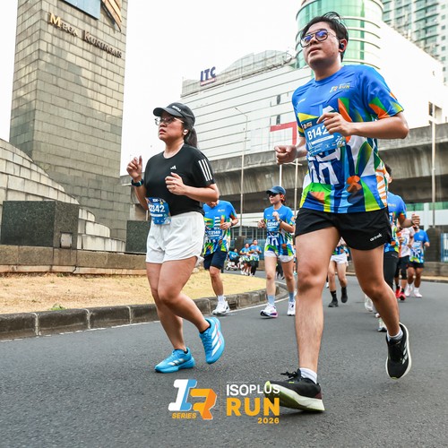 Race photo from ISOPLUS RUN 2026 - JAKARTA