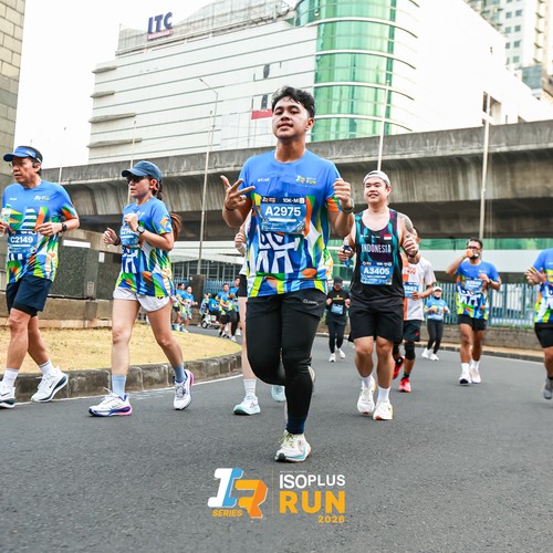 Race photo from ISOPLUS RUN 2026 - JAKARTA