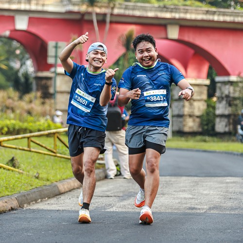 Race photo from BOGORUN 2026