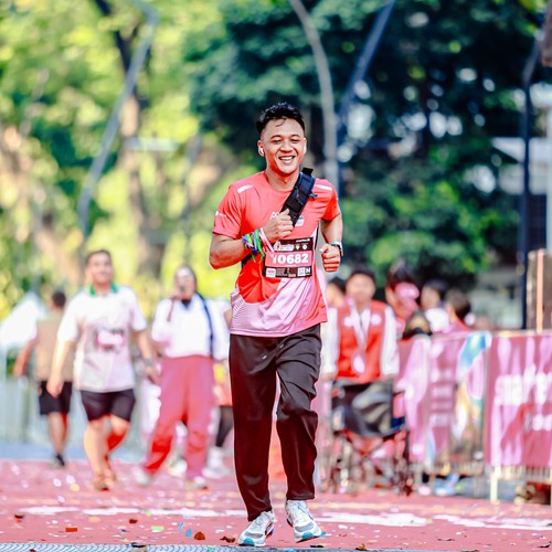 Race photo from SMARTFREN RUN 2026