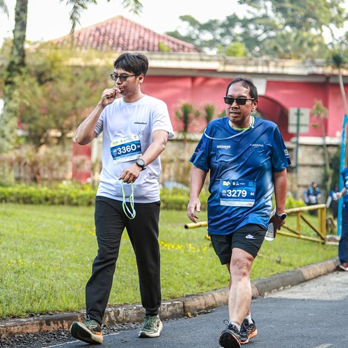 Race photo from BOGORUN 2026