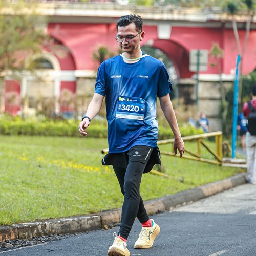 Race photo from BOGORUN 2026