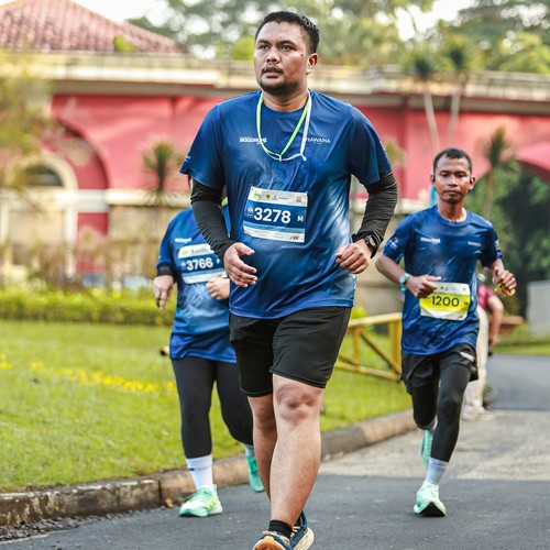 Race photo from BOGORUN 2026