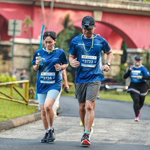 Race photo from BOGORUN 2026