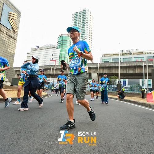 Race photo from ISOPLUS RUN 2026 - JAKARTA