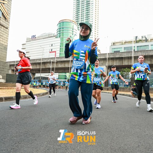 Race photo from ISOPLUS RUN 2026 - JAKARTA