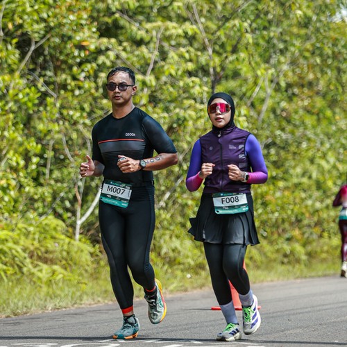 Race photo from Belitung Multisport Festival