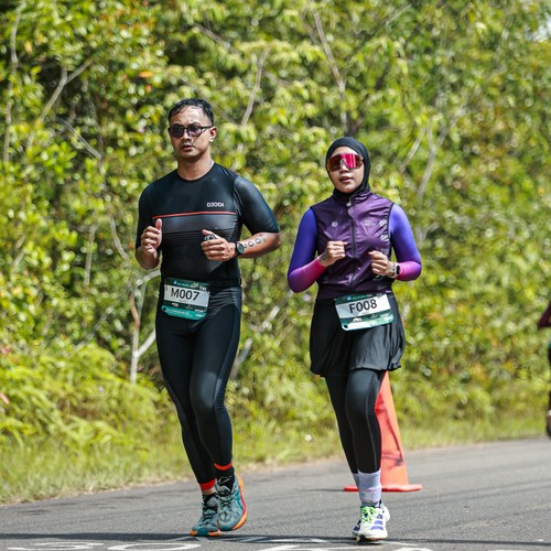 Race photo from Belitung Multisport Festival