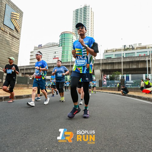 Race photo from ISOPLUS RUN 2026 - JAKARTA