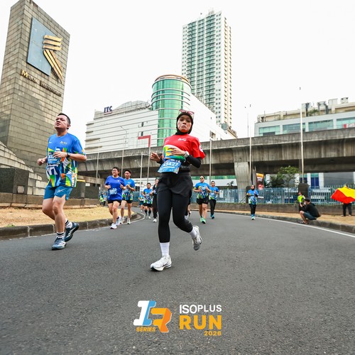 Race photo from ISOPLUS RUN 2026 - JAKARTA