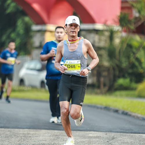 Race photo from BOGORUN 2026