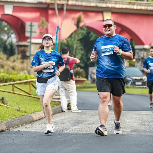 Race photo from BOGORUN 2026