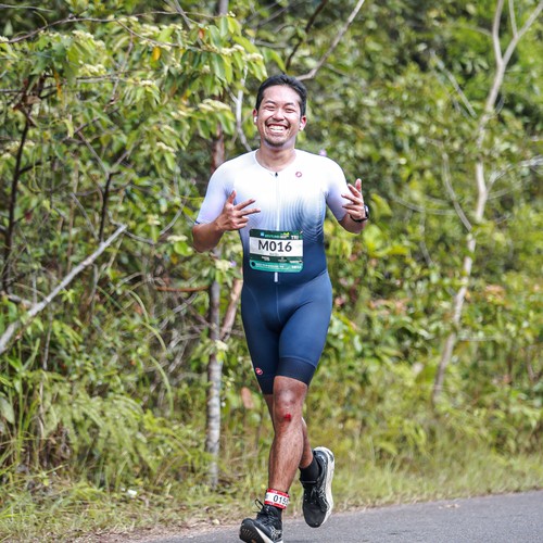 Race photo from Belitung Multisport Festival