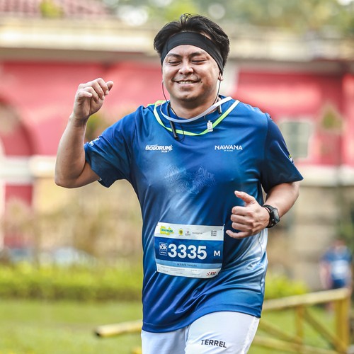 Race photo from BOGORUN 2026