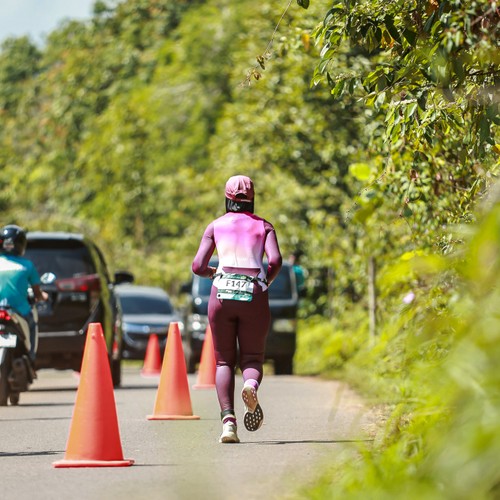 Race photo from Belitung Multisport Festival