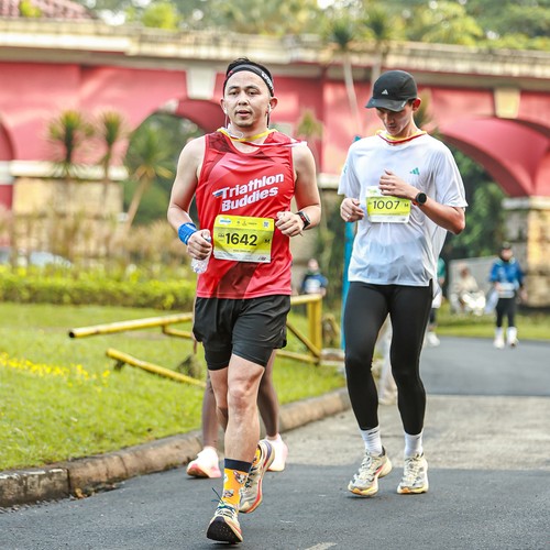 Race photo from BOGORUN 2026