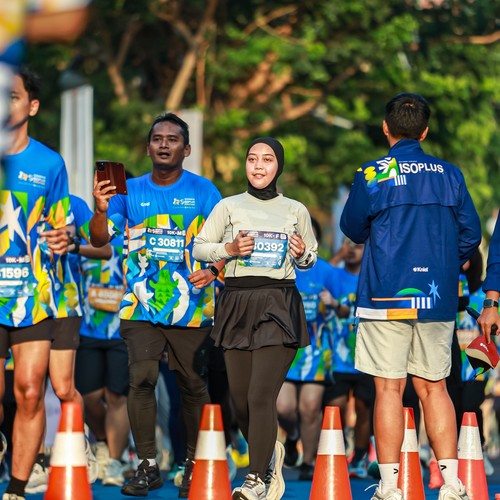 Race photo from SURABAYA ISOPLUS MARATHON 2026
